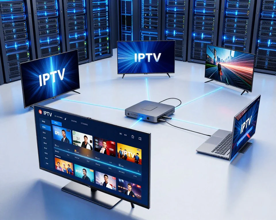 IPTV server software streaming setup on multiple devices