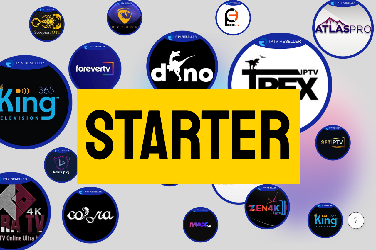 Starter IPTV Reseller, Starter Reseller IPTV
